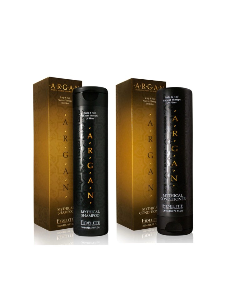 Argán Shampoo Ó Acondicionador Fidelite X 260 Ml C/u - Imagen 1