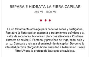 Caviar Shampoo Ó Acondicionador Cabellos Secos y Castigados X 260ml - Miniatura 2