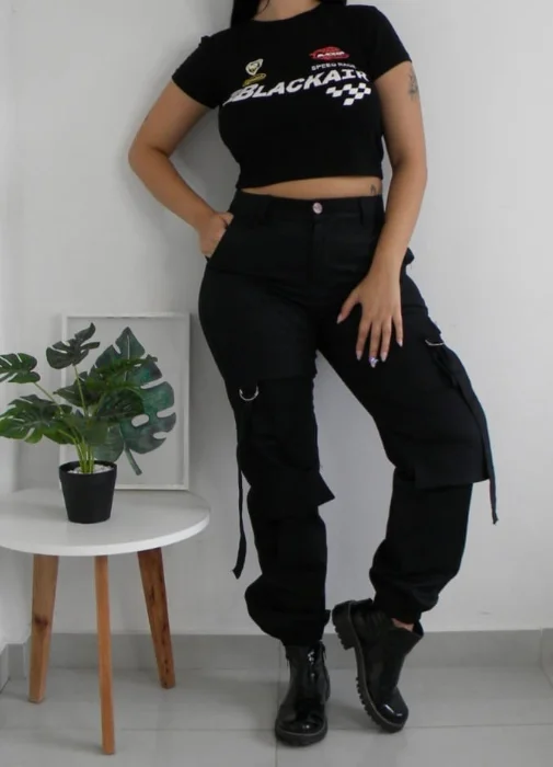 Cargo en Gabardina Elastizada