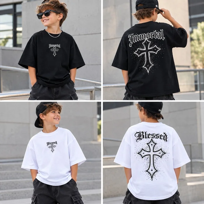 Remera Oversize Cruz Estras