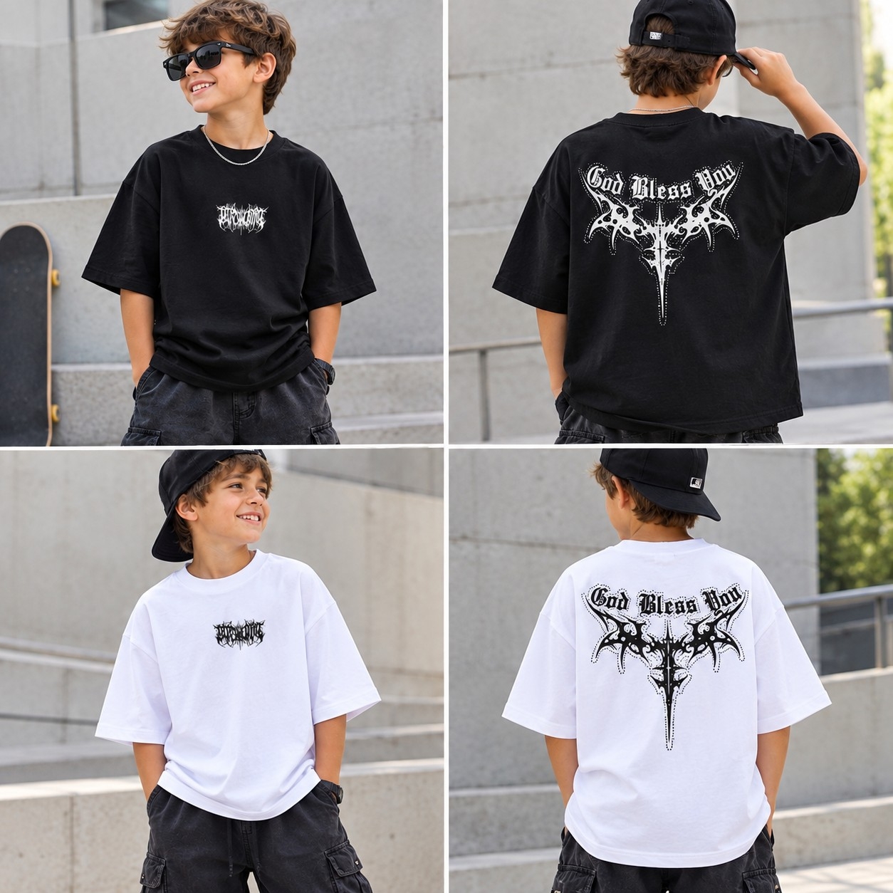 Remera Oversize Cruz Estras - Imagen 2