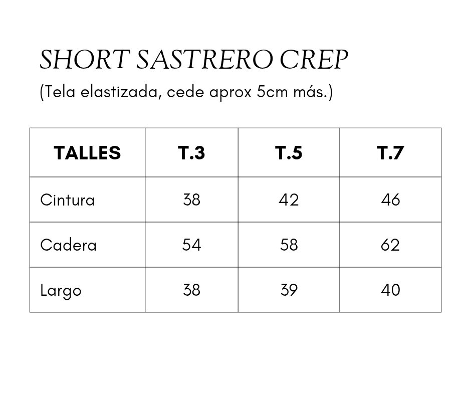 Short Sastrero - Imagen 5