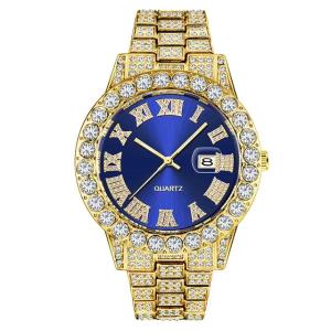 Rlx - Iced Out Watches  Dorado - Miniatura 2