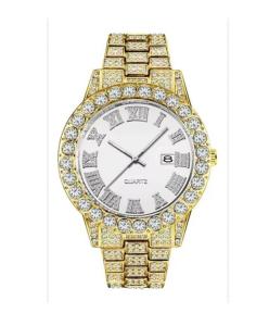 Rlx - Iced Out Watches  Dorado - Miniatura 3