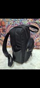 Bolso Mochila Universitaria de Lona Impermiable - Miniatura 7