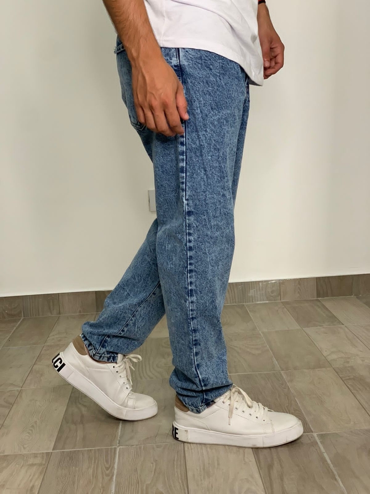 Jeans Mom Liso Nevadito - Imagen 2
