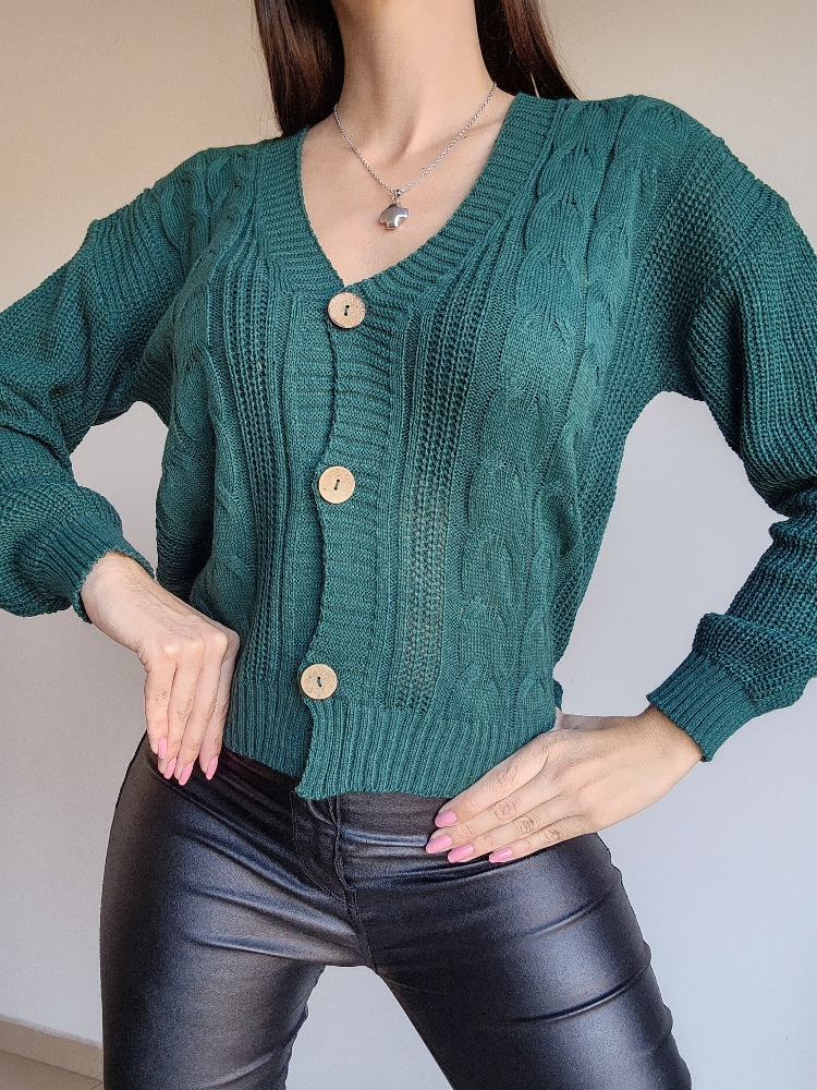 Cardigan (lana Acrilica) - Imagen 3