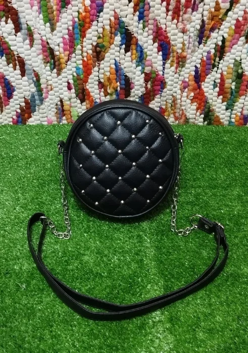 Morral con Tacha de Cuero Ecológico