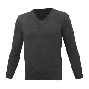 Sweater Lana Algodón Escote V Messaggi Uomo - Miniatura 2