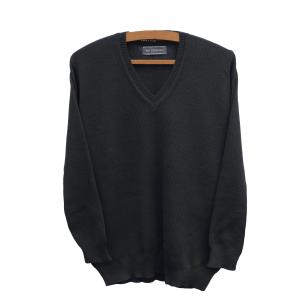 Sweater Lana Algodón Escote V Messaggi Uomo - Miniatura 4