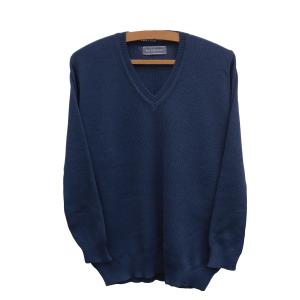 Sweater Lana Algodón Escote V Messaggi Uomo - Miniatura 5