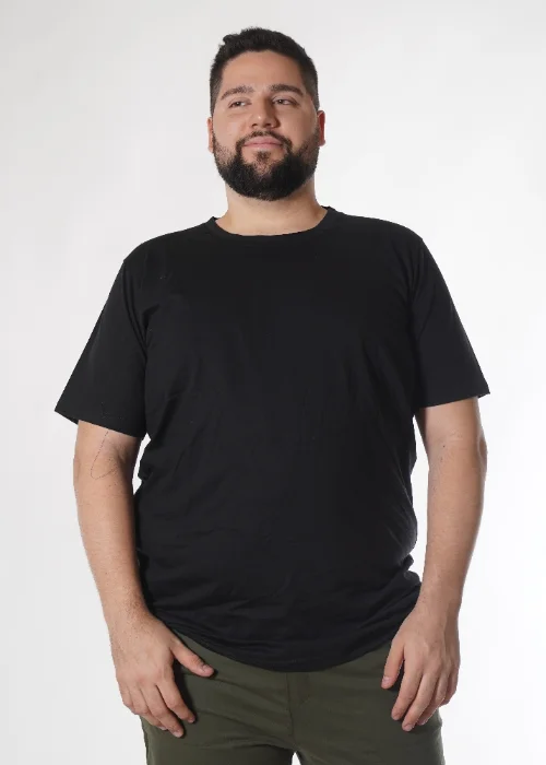 Remera Lisa Algodón Peinado 24.1 Talle Super Especial