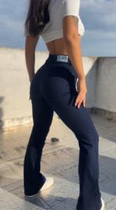 Jeans Oxfor Azul Calze Perfecto (toxic)