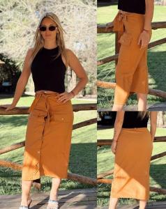 Maxi Pollera Vintage Raquel - Miniatura 4