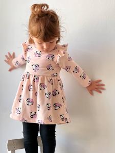 Vestido de Lanilla Estampada