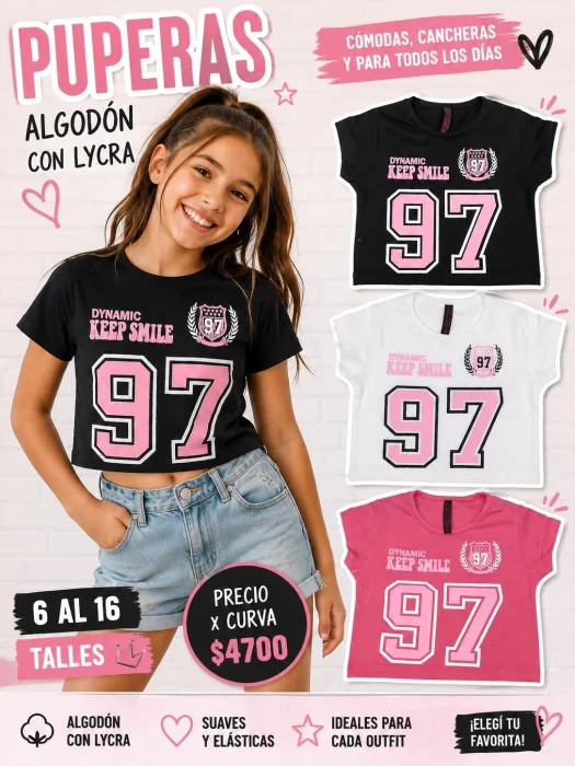 Baby Teen  97 Algodón con Lycra