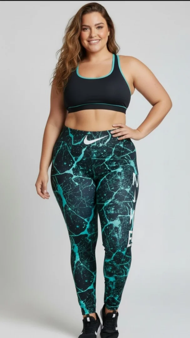 Calzas Especiales de Estampadas de Lycra Adid/pum/nik - Imagen 2