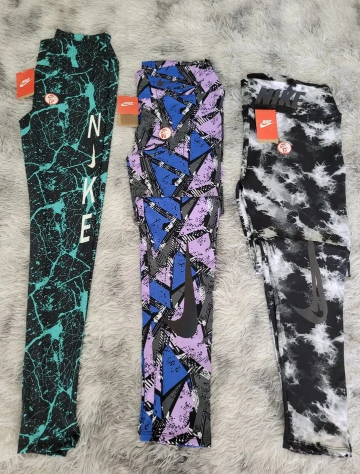 Calzas Especiales de Estampadas de Lycra Adid/pum/nik - Imagen 4