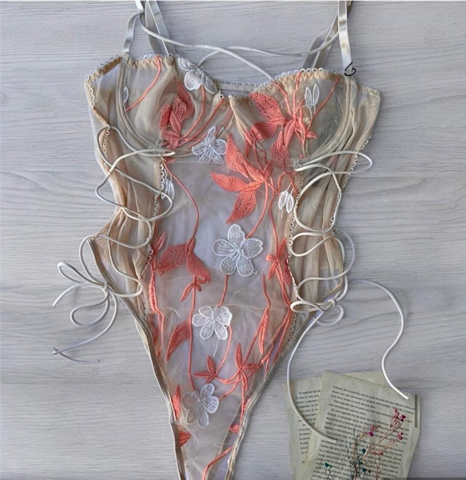 Body  Tull Bordado - Imagen 2