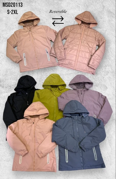 Campera I-rún  Impermeable Reversible Importada