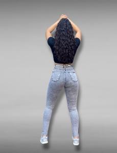 Pantalón Chupín Gris - Miniatura 2
