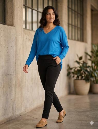Sweater de Lanilla Morley Escote V