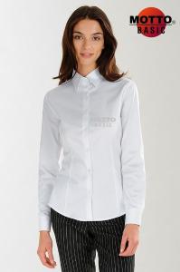 Camisa Entallada Elastizada Mujer Manga Larga T. Especial - Miniatura 3