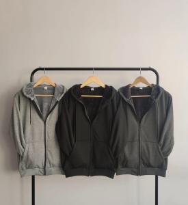 Campera con Piel Hombre - Miniatura 3