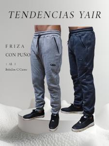 Friza Babucha con Puño..bolsillos con Cierre - Miniatura 3
