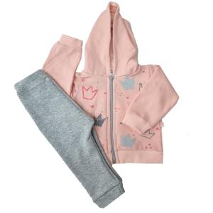 Conjunto Campera Frisa con Capucha y Pantalón Reina 24313 Yb