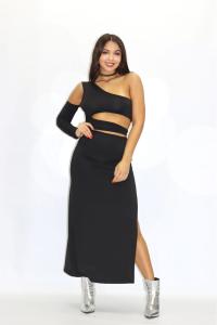Vestido Boa Microfibra