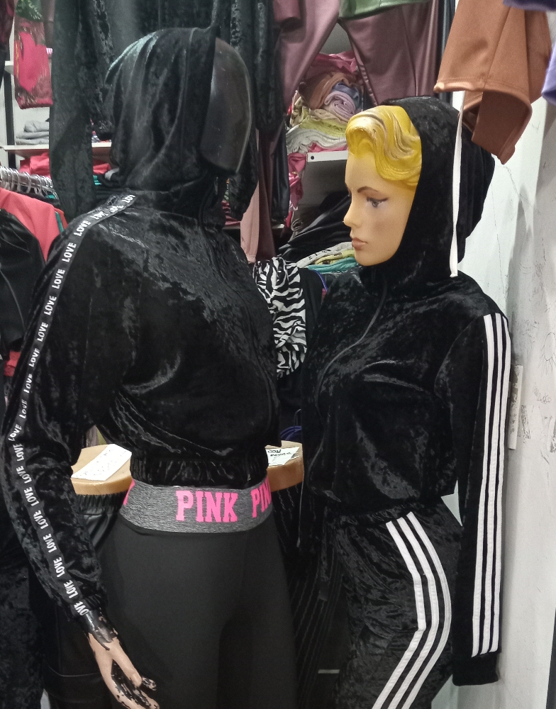 Campera Plush Manga Rangla con Cinta - Imagen 6