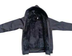 Campera de Dama Friza con Piel Talles Especiales - Miniatura 4