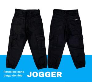 Jogger Cargo Negro - Miniatura 3