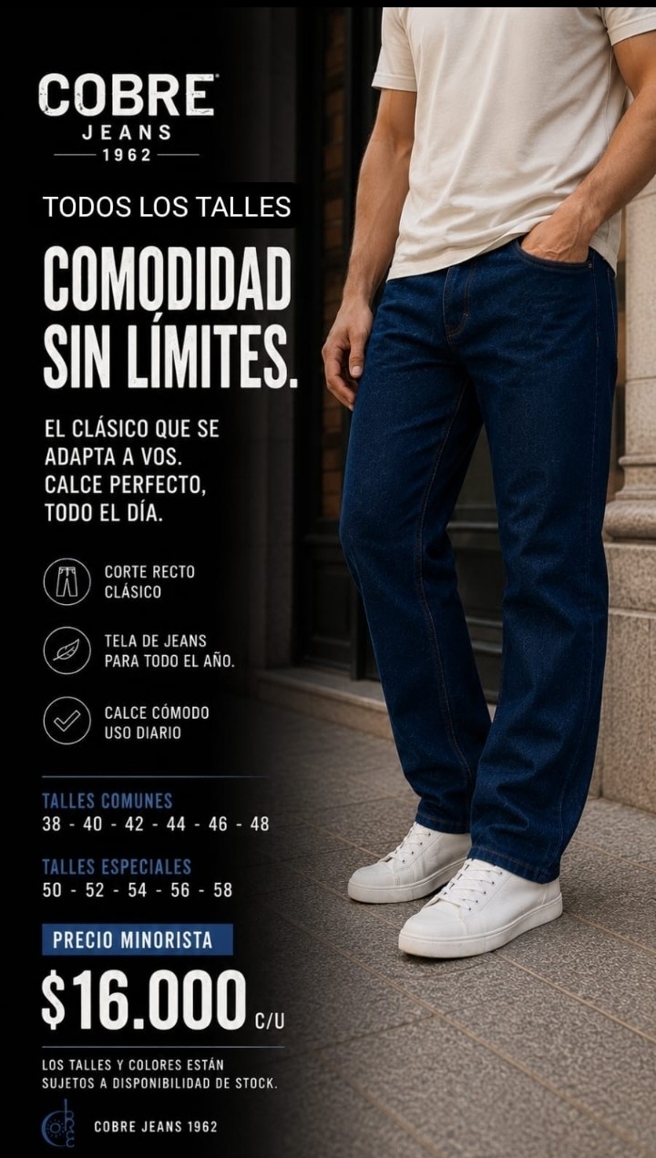 Jean Clásico - Cobre Jeans 1962 - Imagen 4