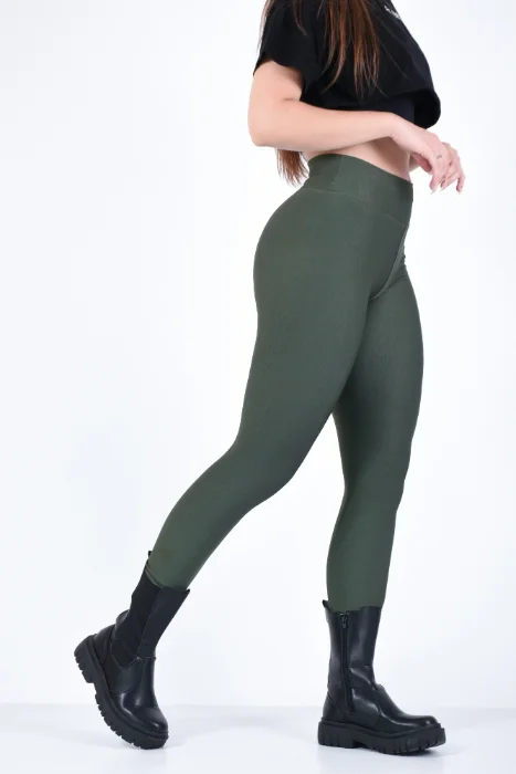 Calzas Rib Microfibra Lycra Morley