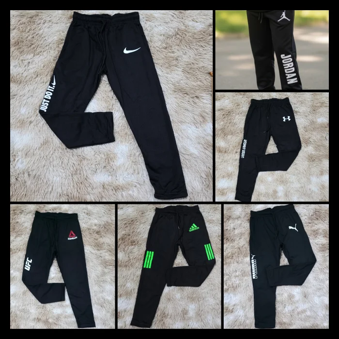 Jogging Lycra Negro de Niño