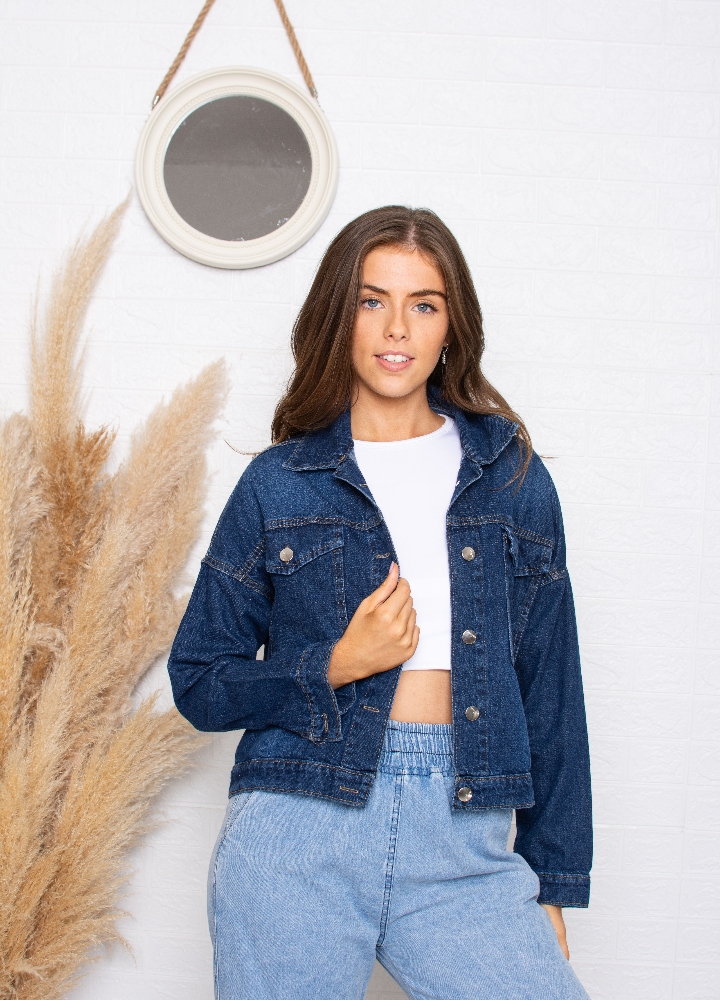 Mom Azul  Marino Denim - Imagen 4