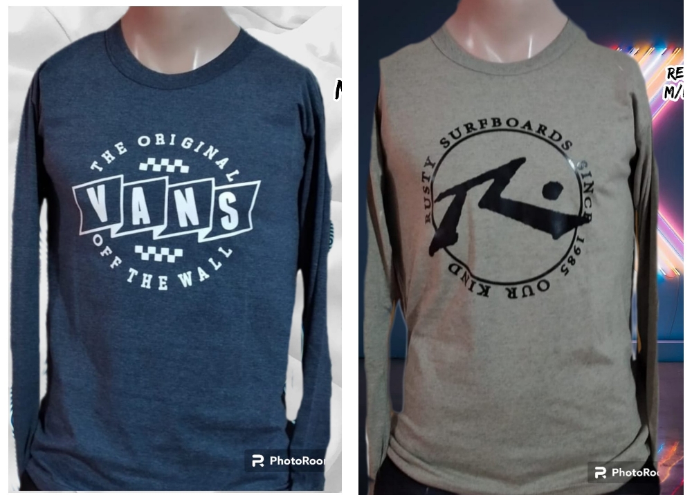 Remeras...m/larga Juvenil - Imagen 2