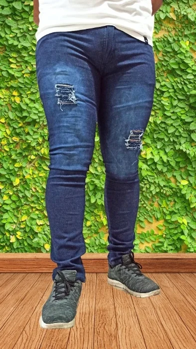 Jeans Azul Roturas Super Promo Mayorista