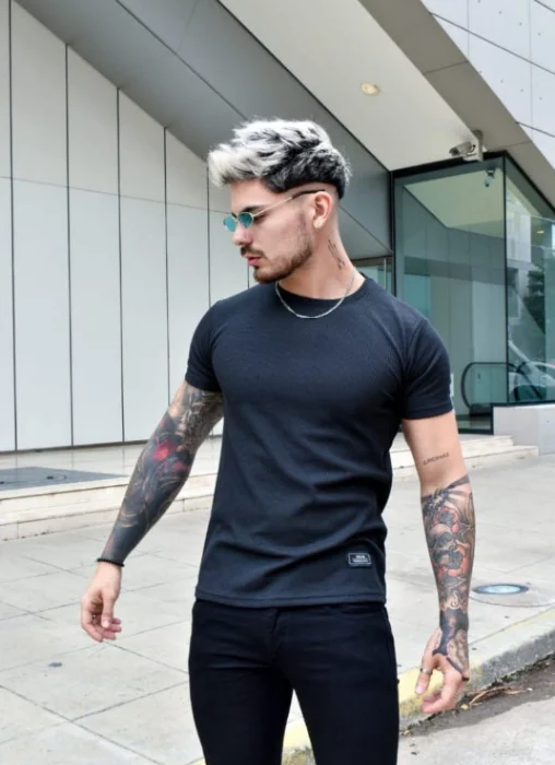 Remera Hombre Wafle