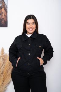 'art 451' 2xl al 5xl Campera  Negra "t. Especiales"