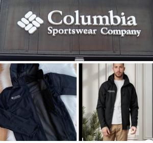 Campera " Columbia " Neopren Negro Hombre