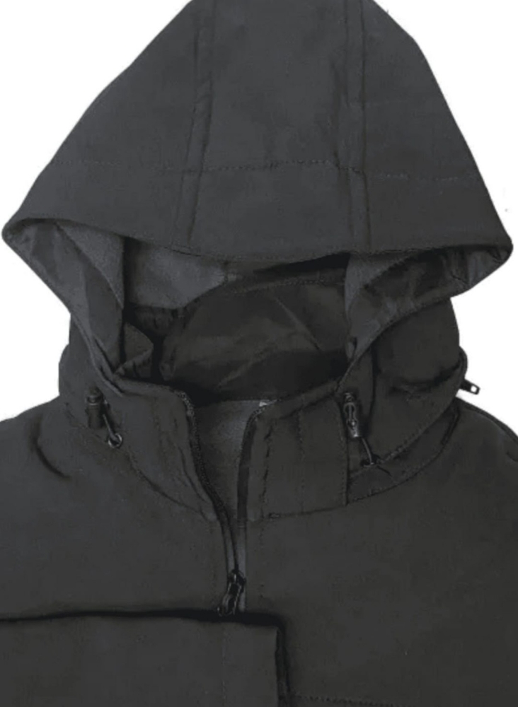 Campera Columbia Neopren Negro Hombre - Imagen 4