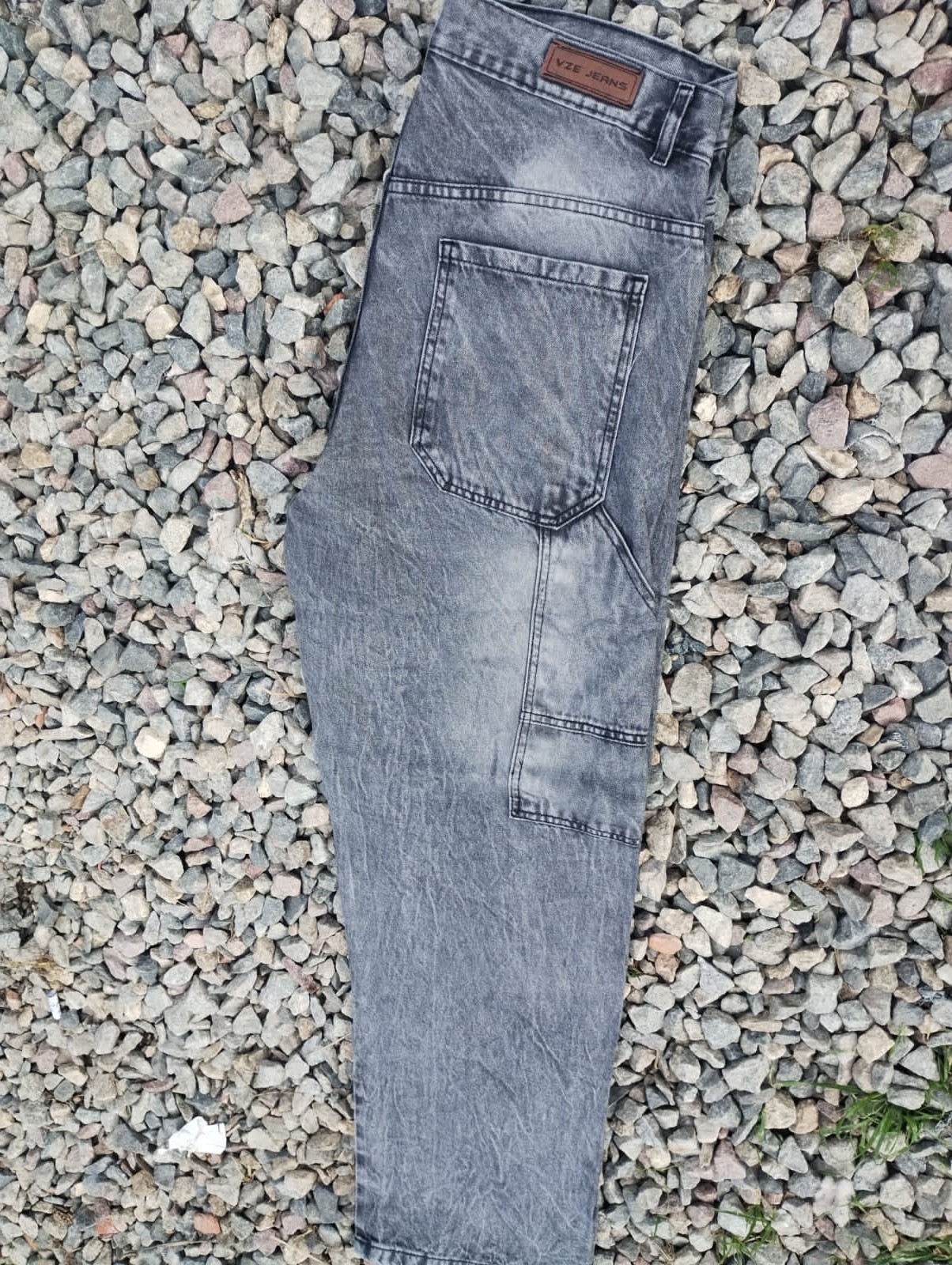 Jean Baggy  Gris Hombre - Imagen 3