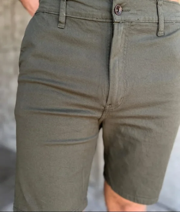 Bermuda Corte Chino Colores Hombre
