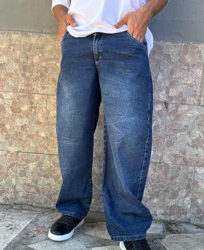 Jean Baggy Azul Hombre