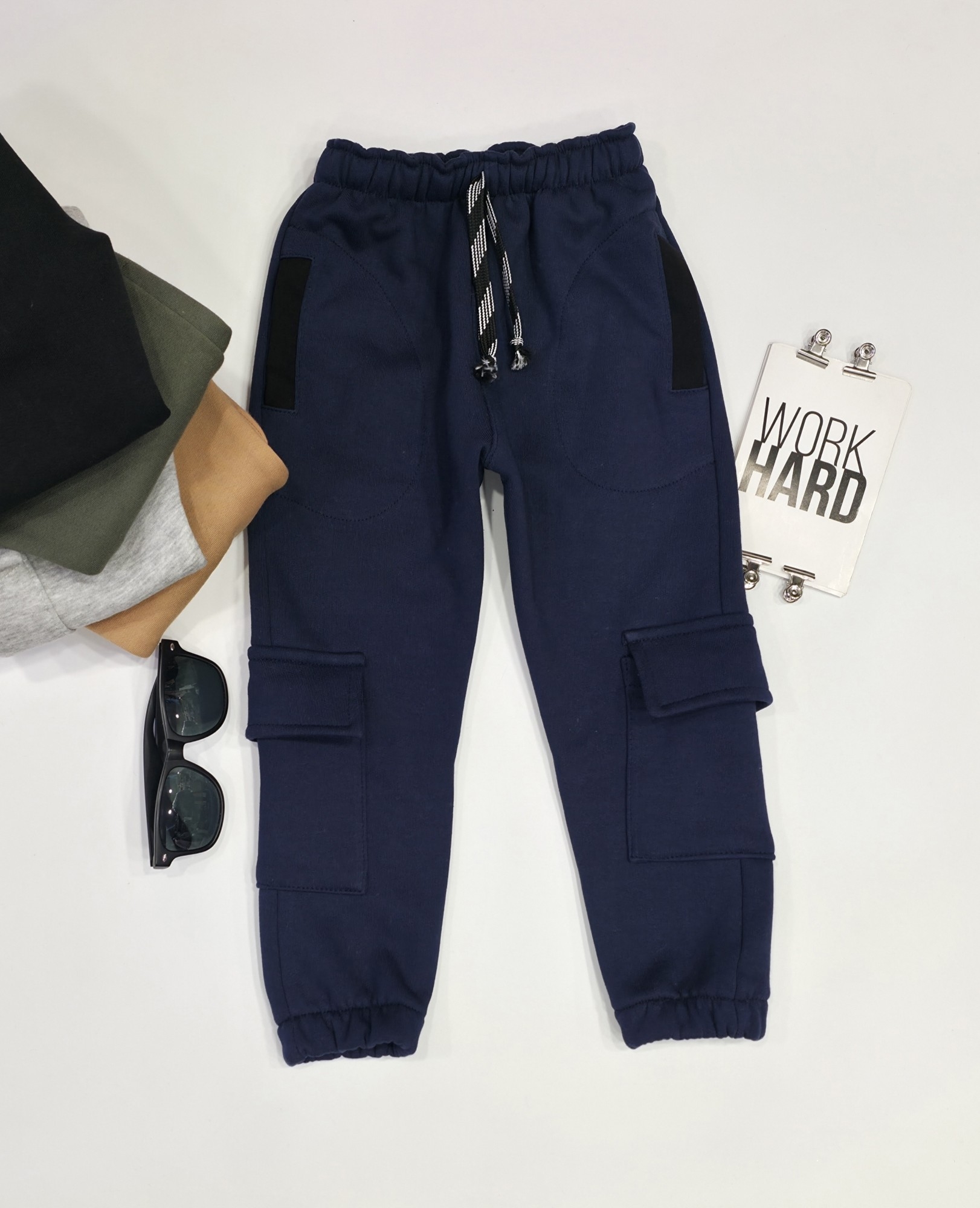 Jogger Cargo de Friza Invisible para Nene - Imagen 3