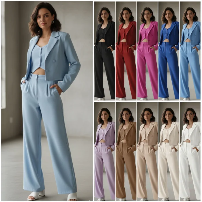 Pantalón + Blazer + Chaleco (sastrero Creep)