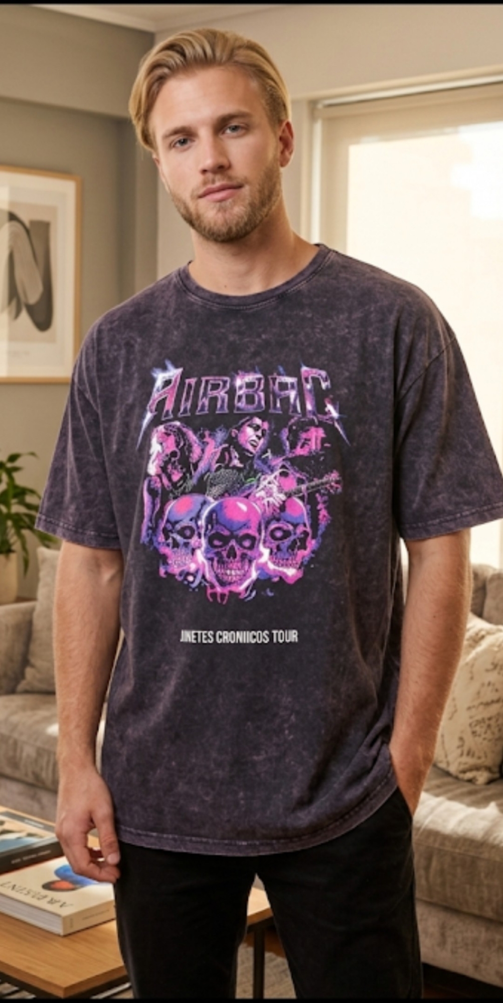 Remeras Batick Rock los Piojos - Imagen 3